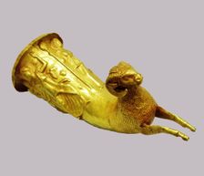 Rhyton (Drinking Horn), 5th-4th century BC. Artist: Scythian Art
