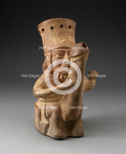 Rhyton in the Form of a Man with an Exaggerated Phallus, 100 B.C./A.D. 500. Creator: Unknown.