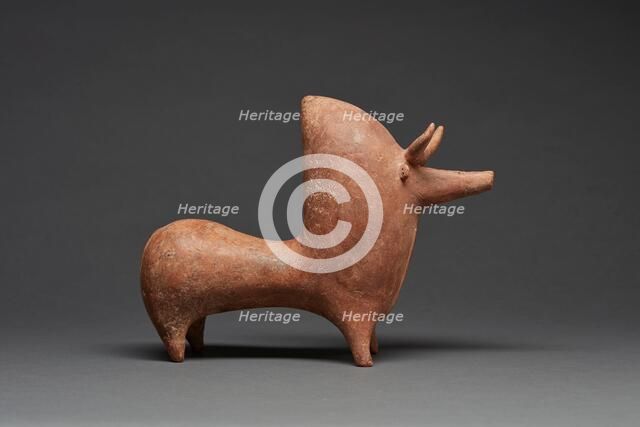 Rhyton in the form of a Zebu bull, about 1000-800 B.C.E.. Creator: Unknown.