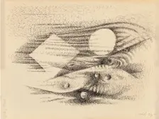 Rhythmical Wave, 1946. Creator: Moholy-Nagy, Laszlo (1895-1946)