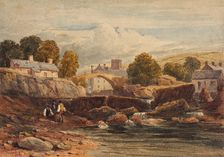 Rhayader, Radnorshire, c1820s. Creator: David Cox the Elder
