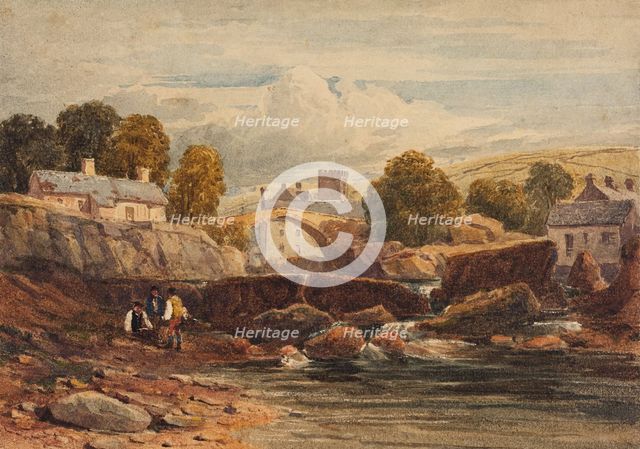 Rhayader, Radnorshire, c1820s. Creator: David Cox the Elder.