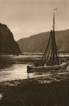 Rhein. Near the Loreley 1931. Artist: Kurt Hielscher