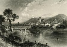 Rheinfelden c1872. Creator: E I Roberts