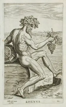 Rhenus, 1586. Creator: Philip Galle
