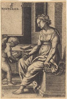 Rhetoric. Creator: Georg Pencz