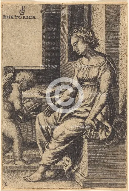 Rhetoric. Creator: Georg Pencz.