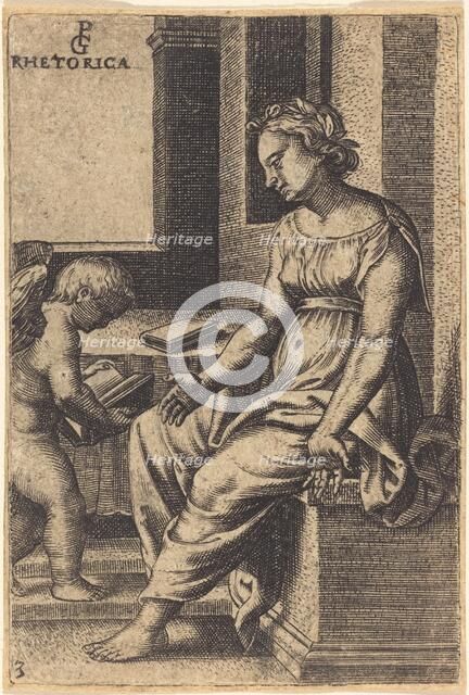 Rhetoric. Creator: Georg Pencz.