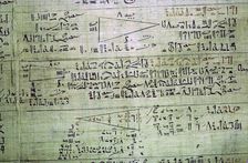 Rhind Mathematical Papyrus, from Thebes, Egypt, c1550 BC
