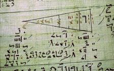 Rhind Mathematical Papyrus, from Thebes, Egypt, c1550 BC