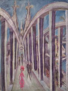 Rhine Bridge at Cologne, 1914