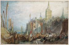 Rhine Gate, Cologne 1819. Creator: JMW Turner