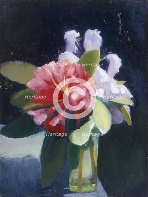 Rhododendrons , 1913. Creator: Edgar Herbert Thomas.