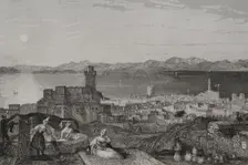 Rhodes, 1840. Creator: Leonce Lhuillier