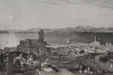 Rhodes, 1840. Creator: Leonce Lhuillier