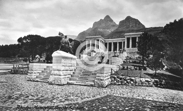 Rhodes Memorial, Groote Schuur, Cape Town, South Africa, 1917. Artist: Unknown