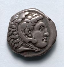 Rhodian Drachma: Club, Bow, and Owl (reverse), 387-300 BC. Creator: Unknown