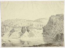 Rhone Waterfall near Schafhausen, n.d. Creator: Pieter Gaal