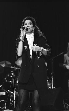 Rita Coolidge, Assembley Halls, Worthing, 1988. Artist: Brian O'Connor