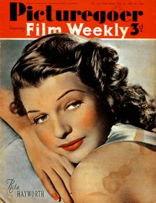 Rita Hayworth (1918-1987), American actress, 1941