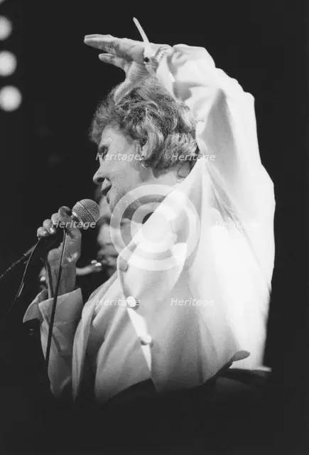 Rita Reys, North Sea Jazz Festival, Netherlands, 2005. Creator: Brian Foskett.