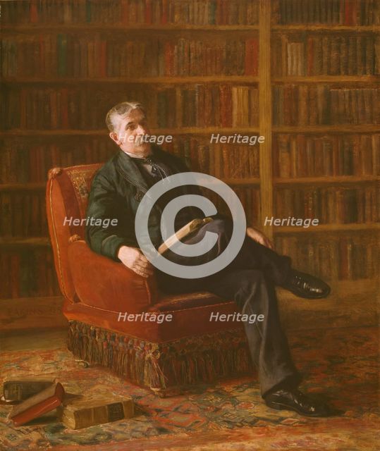 Riter Fitzgerald, 1895. Creator: Thomas Eakins.