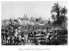 Rites at Funeral of Ashantee Chief Artist: A Thom