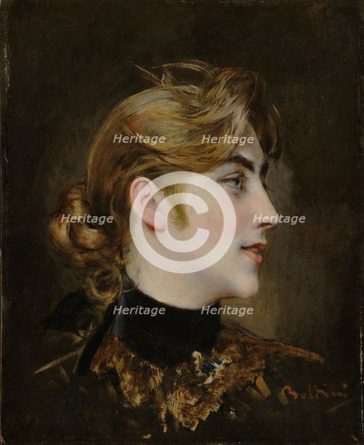 Ritratto di signora, ca 1904. Creator: Boldini, Giovanni (1842-1931).