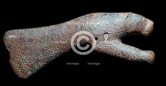 Ritual axe-head in the shape of a leopard Artist: Unknown
