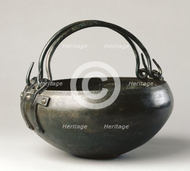 Ritual Cauldron, c. 1000-900 BC. Creator: Unknown.