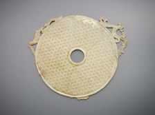 Ritual disk (bi), Western Han dynasty, 206 BCE-9 CE. Creator: Unknown