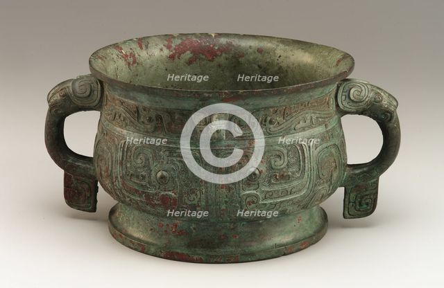 Ritual food serving vessel (jing gui), Western Zhou dynasty, 10th century BCE. Creator: Unknown.