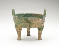 Ritual food vessel (ding), Eastern Zhou dynasty, 8th century BCE. Creator: Unknown