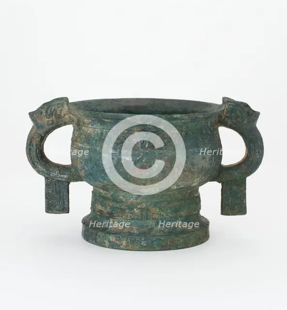 Ritual food vessel (gui), Western Zhou dynasty, late 11th-early 10th century BCE. Creator: Unknown.