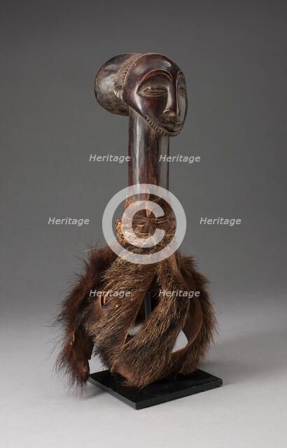 Ritual Head, Democratic Republic of the Congo, Mid-/late 19th century. Creator: Unknown.