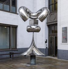 Ritual sculpture by Antanas Brazdys, Coleman Street, City of London, 2016. Artist: Chris Redgrave