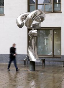 Ritual sculpture by Antanas Brazdys, Coleman Street, City of London, 2016. Artist: Chris Redgrave
