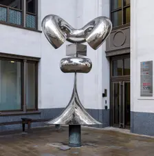 Ritual sculpture by Antanas Brazdys, Coleman Street, City of London, 2016. Artist: Chris Redgrave