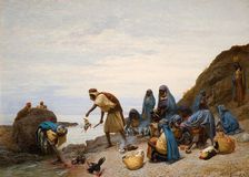 Ritual Slaying Of Cockerels, 1860-1920. Creator: Albert Girard