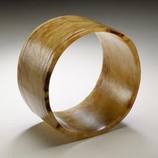 Ritual Tube (Cong) with Masks, between c.2600 and c.2400 B.C.. Creator: Unknown