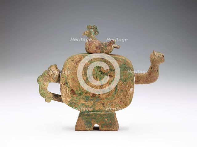 Ritual vessel (huo), Eastern Zhou dynasty, ca. 8th century BCE. Creator: Unknown.