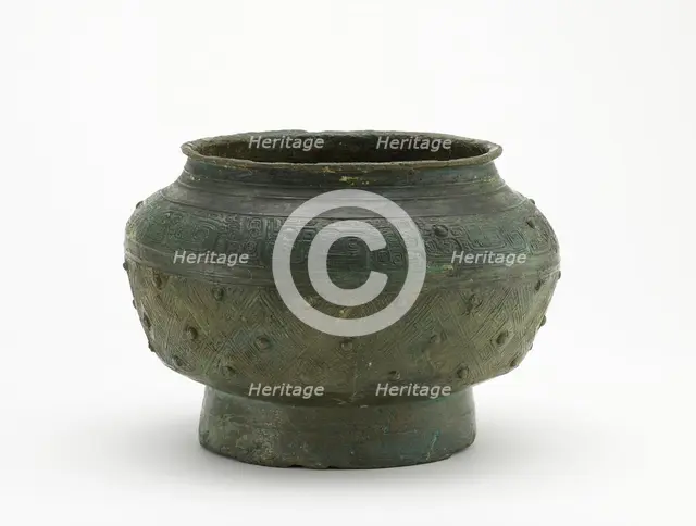 Ritual wine container (pou), Late Shang dynasty, ca. 1200-1100 BCE. Creator: Unknown.