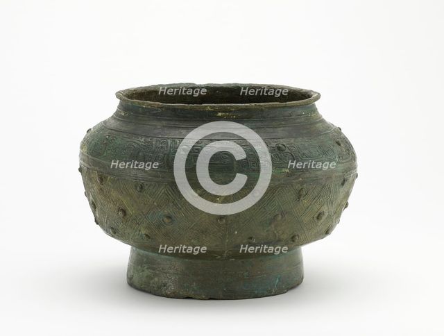 Ritual wine container (pou), Late Shang dynasty, ca. 1200-1100 BCE. Creator: Unknown.