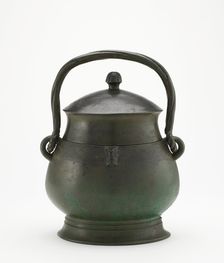 Ritual wine container with lid (you), Western Zhou dynasty, ca. late 11th century-early 10th century Creator: Unknown