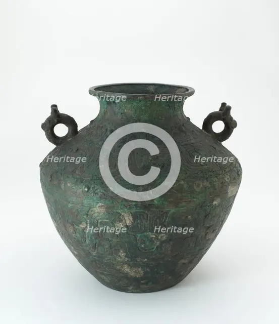 Ritual wine vessel (lei), Western Zhou dynasty, 9th century BCE. Creator: Unknown.