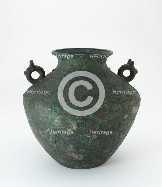 Ritual wine vessel (lei), Western Zhou dynasty, 9th century BCE. Creator: Unknown.