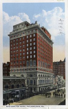 Ritz Carlton Hotel, Philadelphia, Pennsylvania, USA, 1914
