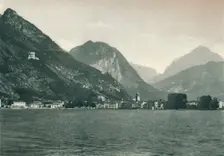 Riva del Garda from Lake Garda, Italy, 1927. Artist: Eugen Poppel