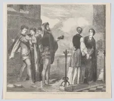 Rivalry, from "Illustrated Times", September 12, 1857. Creator: Henry Duff Linton