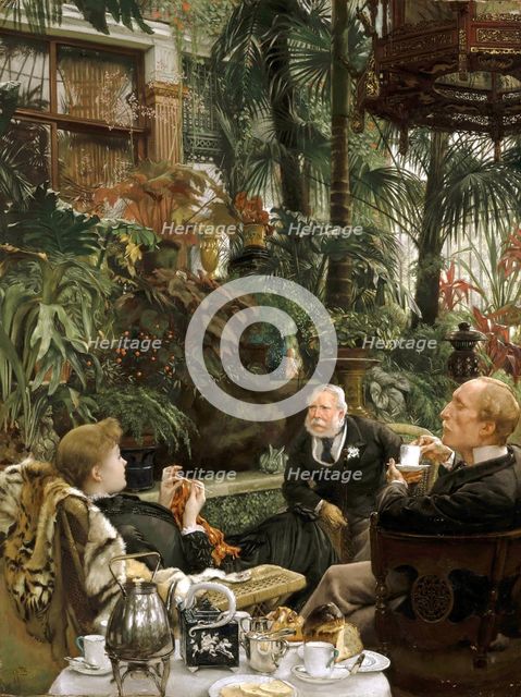 Rivals, 1870s. Creator: James Tissot.